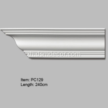 I-Plain Polyurethane i-Decorative Cornice Molding